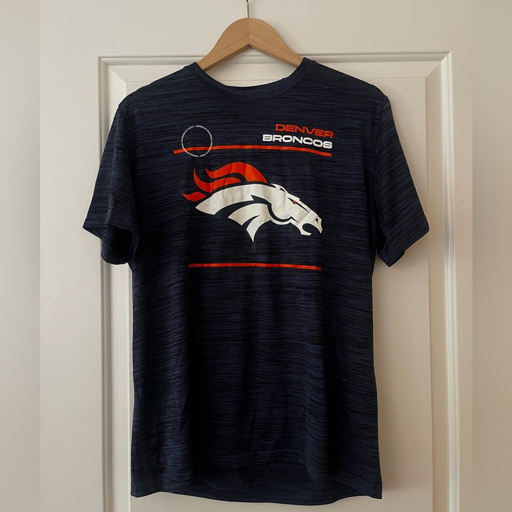Nike Navy Blue Denver Broncos Tee